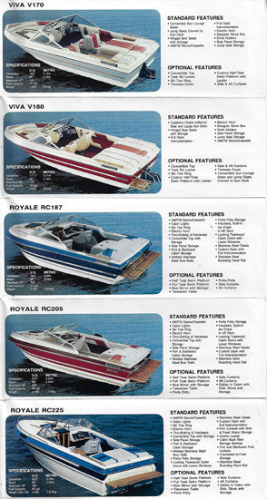 Caravelle 1988 Poster Brochure