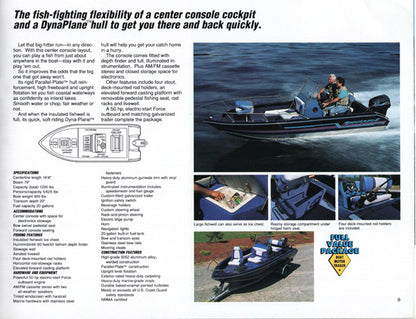 Blue Fin 1989 Spectrum Brochure