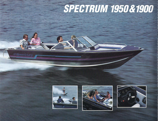Blue Fin 1989 Spectrum Brochure