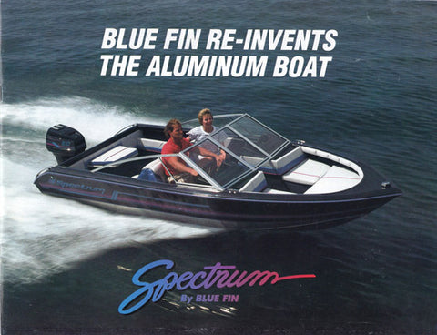 Blue Fin 1989 Spectrum Brochure
