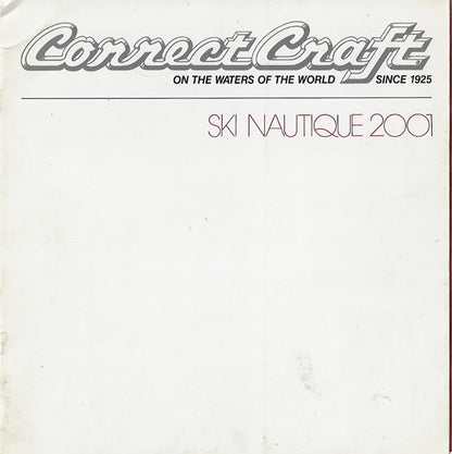 Correct Craft Ski Nautique 2001 Brochure