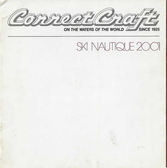 Correct Craft Ski Nautique 2001 Brochure
