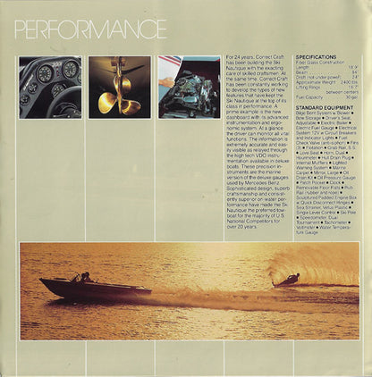 Correct Craft Ski Nautique 2001 Brochure