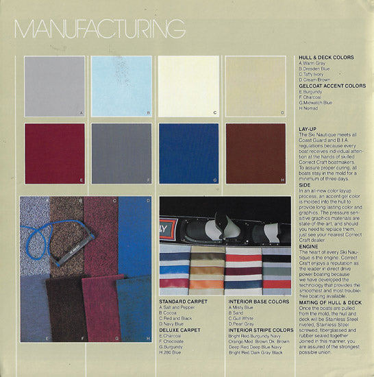 Correct Craft Ski Nautique 2001 Brochure