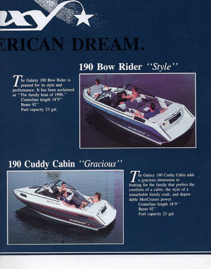 Galaxy 1990 Brochure