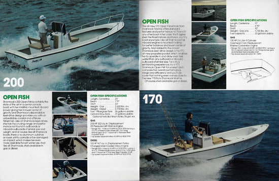 Shamrock 1985 Brochure