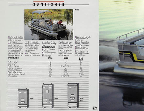 Sea Nymph 1989 Suncruiser Brochure