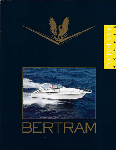 Bertram 43 Moppie Brochure