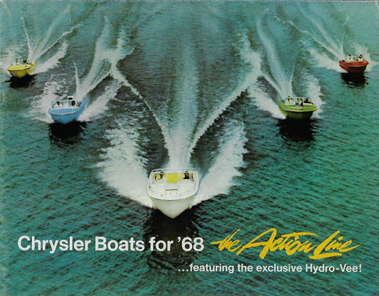 Chrysler 1968 Boats Brochure / Poster