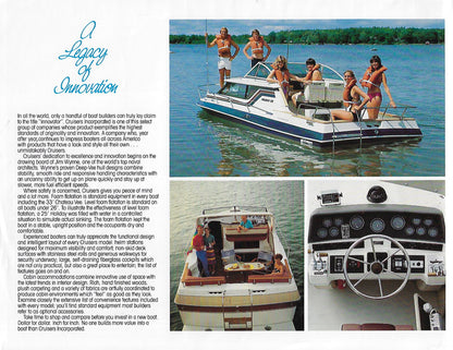 Cruisers 1985 Full Line Brochure