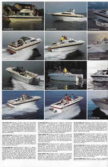 Cruisers 1985 Full Line Brochure