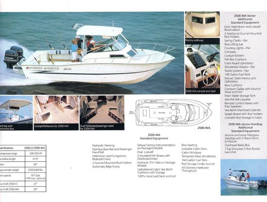 Hydra Sports 1990 Saltwater Brochure