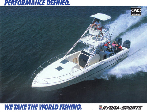 Hydra Sports 1990 Saltwater Brochure