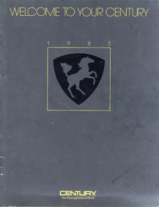 Century 1985 Brochure