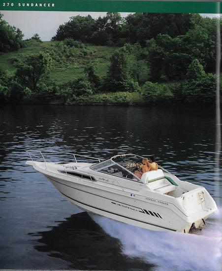 Sea Ray 1993 Sport Cruisers Brochure