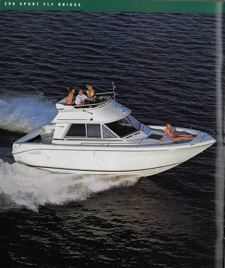 Sea Ray 1993 Sport Cruisers Brochure