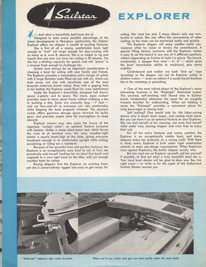 Sailstar Explorer Brochure