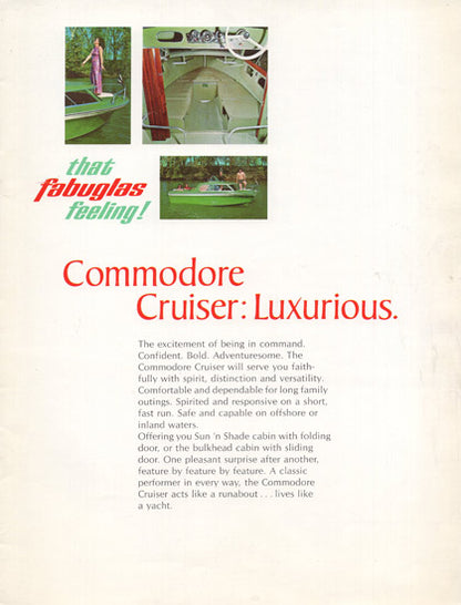 Fabuglas 1960s Brochure