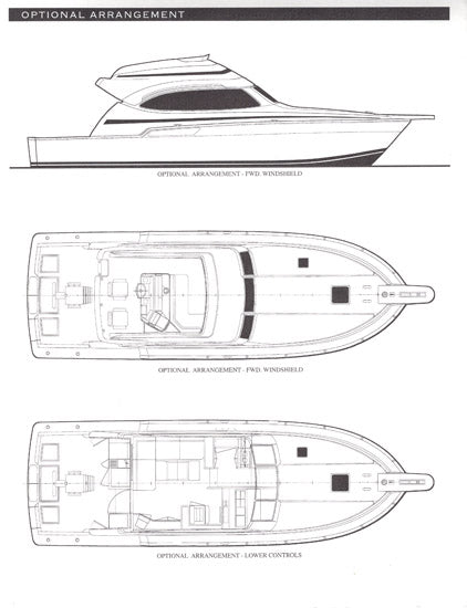 Bertram 390 Convertible Specification Brochure