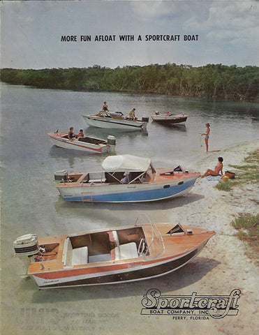 Sport Craft 1950s Brochure