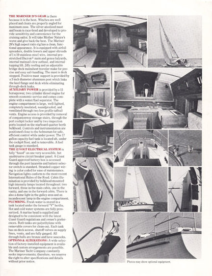 Mariner 28 Brochure