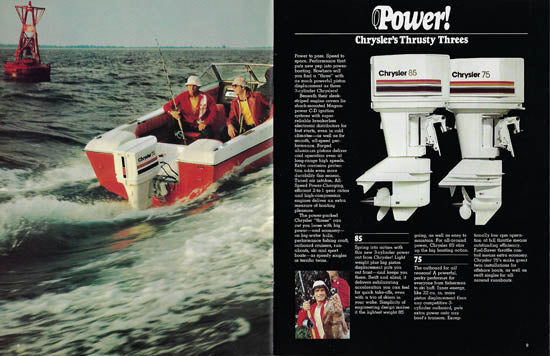Chrysler 1978 Outboard Brochure