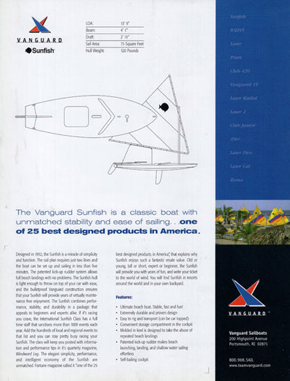 Vanguard Sunfish Brochure