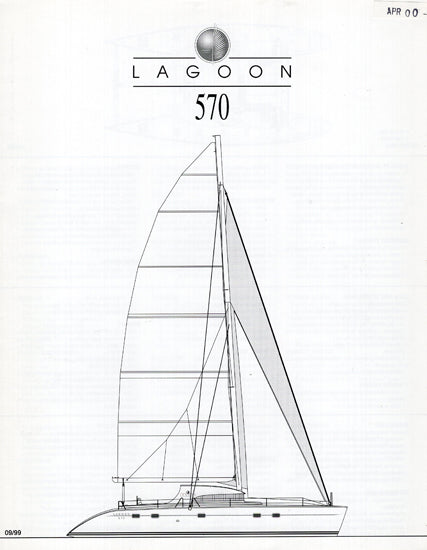 Lagoon 570 Specification Brochure