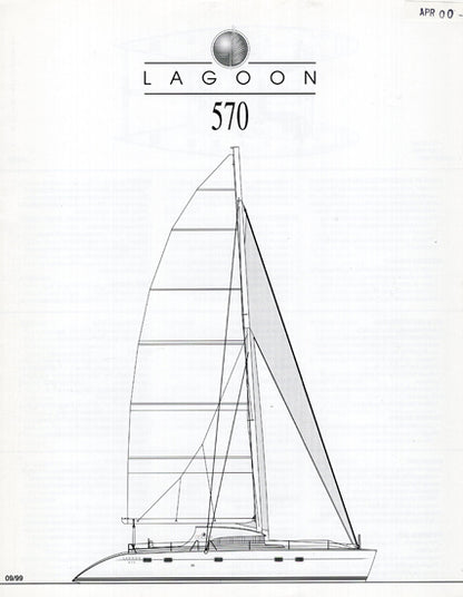 Lagoon 570 Specification Brochure
