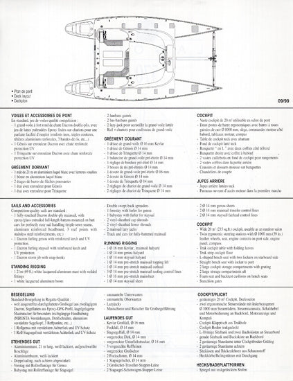 Lagoon 570 Specification Brochure