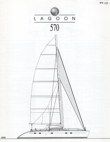 Lagoon 570 Specification Brochure
