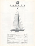 Lagoon 67 Specification Brochure