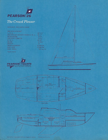 Pearson 26 Brochure