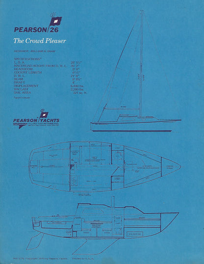 Pearson 26 Brochure