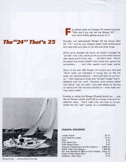 Morgan 25 Brochure Package