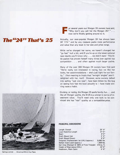 Morgan 25 Brochure Package