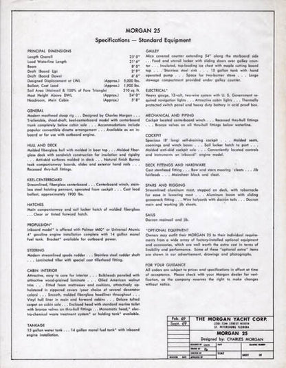 Morgan 25 Brochure Package