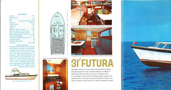 Chris Craft 1963 Cavalier Brochure