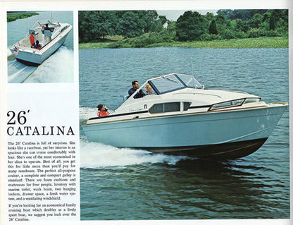 Chris Craft 1971 Catalina Brochure