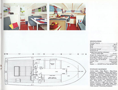 Chris Craft 1971 Catalina Brochure