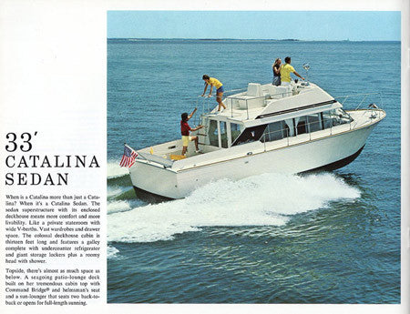 Chris Craft 1971 Catalina Brochure