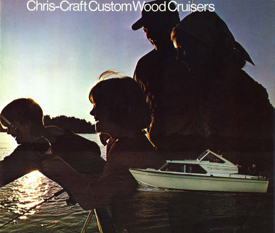 Chris Craft 1970 Custom Wood Cruisers Brochure