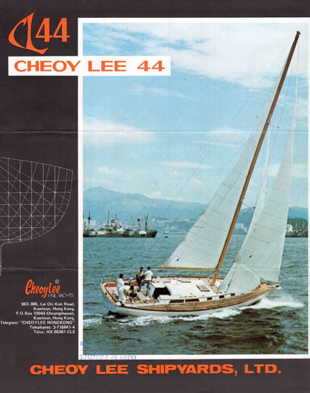 Cheoy Lee 44 Brochure Digital Package