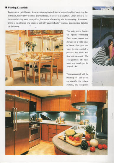 Cheoy Lee Sport Motor Yachts Brochure