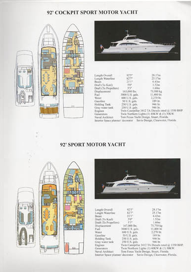 Cheoy Lee Sport Motor Yachts Brochure