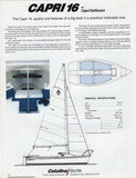 Catalina Capri 16 Brochure