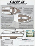 Catalina Capri 18 Brochure