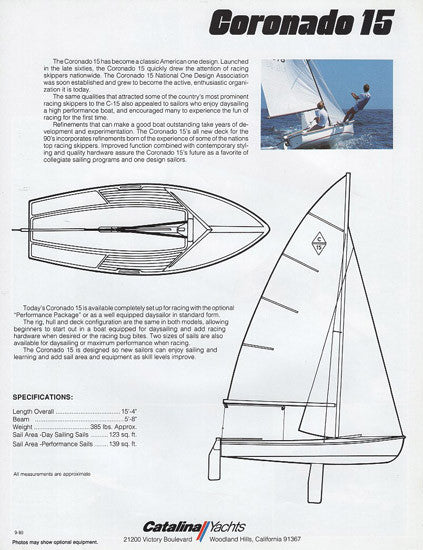 Catalina Coronado 15 Brochure
