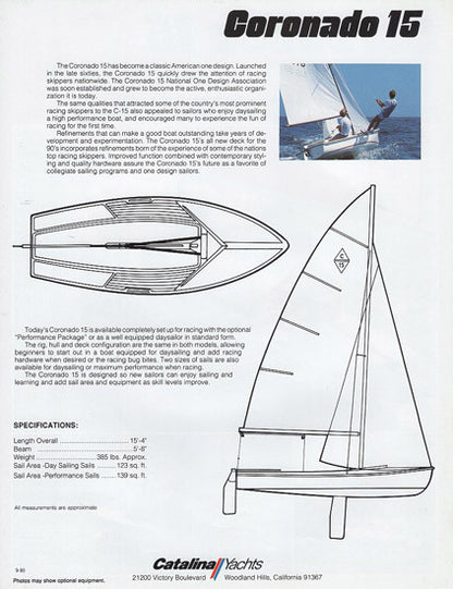 Catalina Coronado 15 Brochure