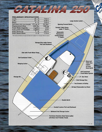 Catalina 250 Brochure